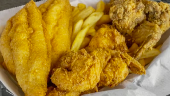 Catfish and Shrimp